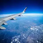 plane, international, flight, air, airline, holiday, travel, paradise, ocean, blue, landscape, nature, darling, clouds